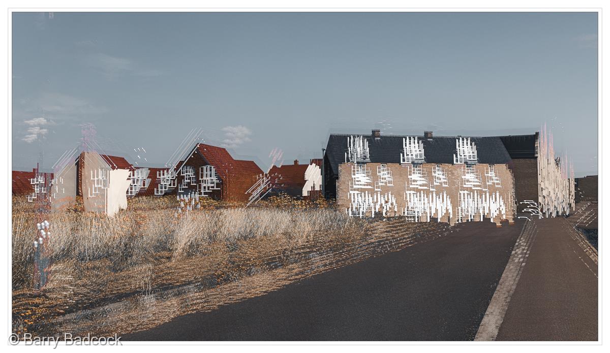 White Window Frames by Barry Badcock