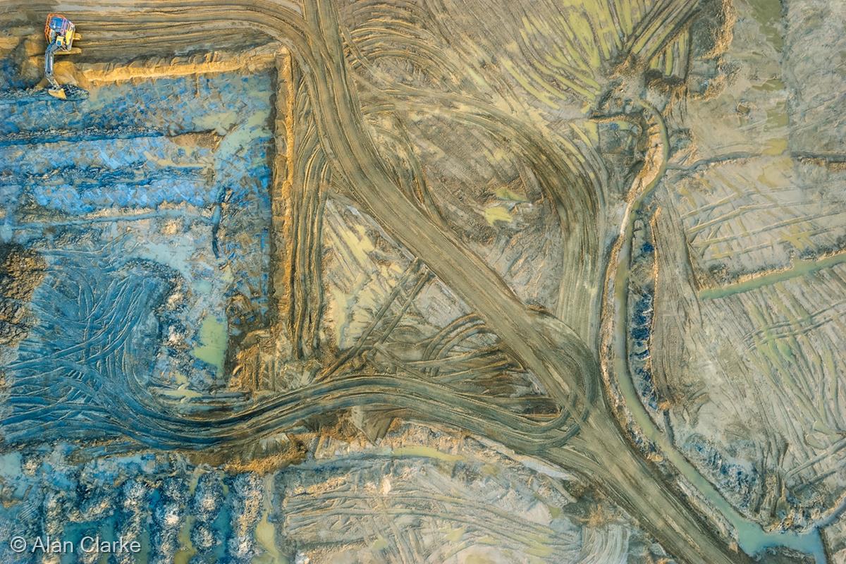 Sand Quarry by Alan Clarke