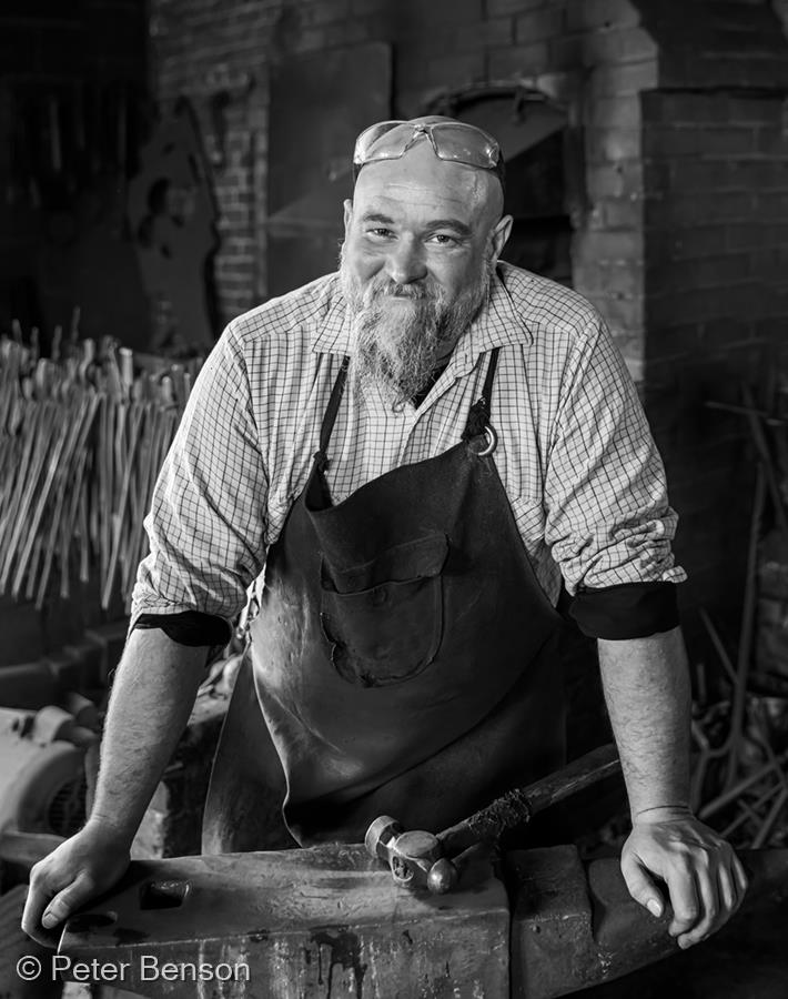The Smiling Smithy by Peter Benson
