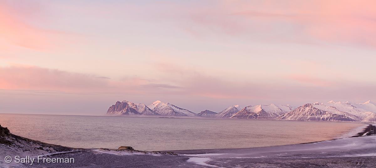 Lón Bay, Iceland by Sally Freeman