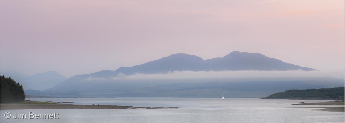 Evening Mist, Skye by Jim Bennett