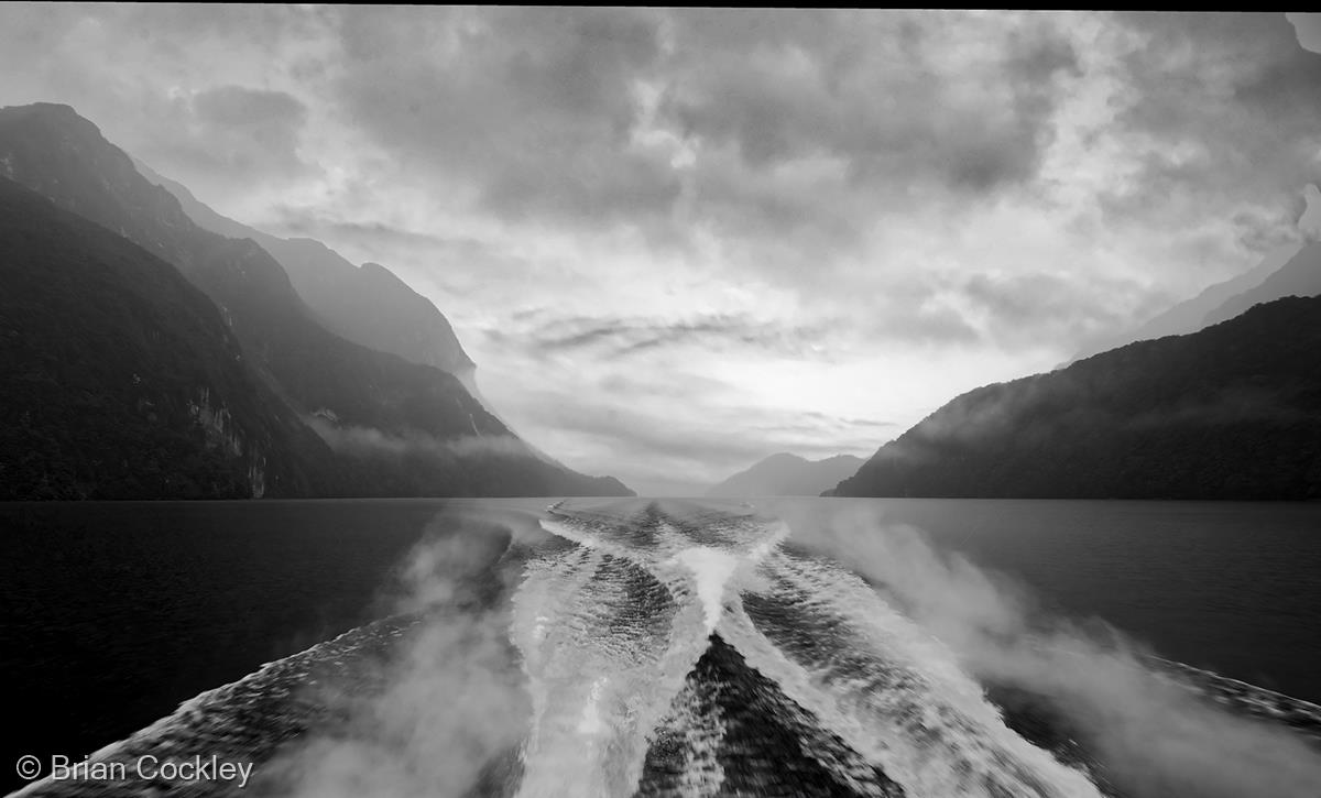 Early Morning, Doubtful Sound, NZ by Brian Cockley