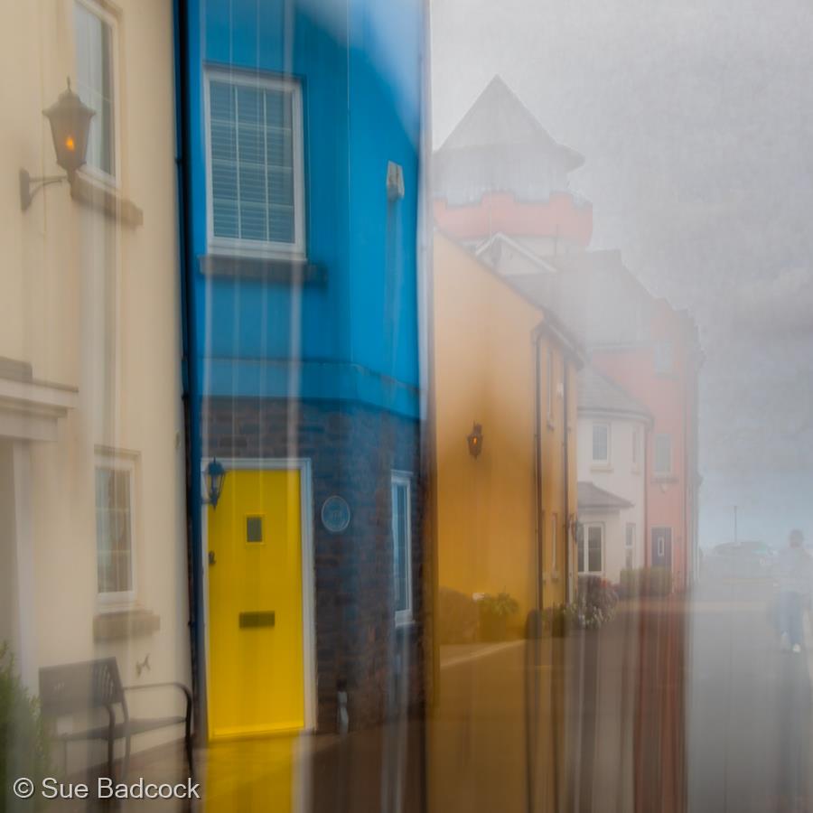 Portishead in the Rain by Sue Badcock