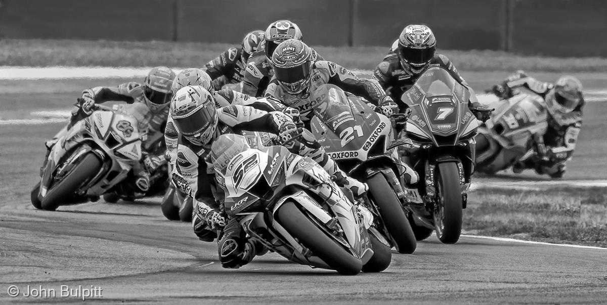 Superbikes Through Nelson's Corner by John Bulpitt