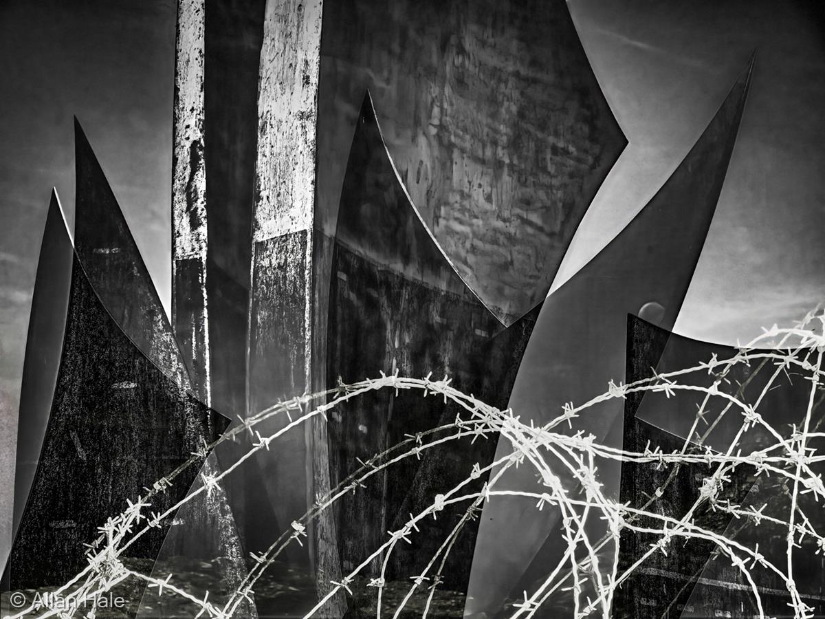 D-Day Memorial, Omaha Beach by Allan Hale