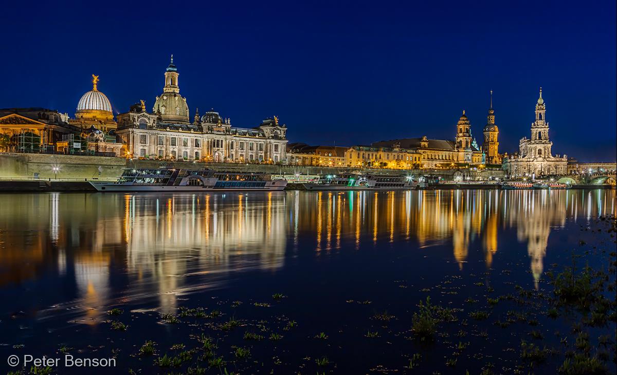 Dresden Across the Elbe by Peter Benson