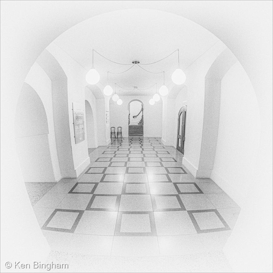 Hallway, Tate Britain by Ken Bingham