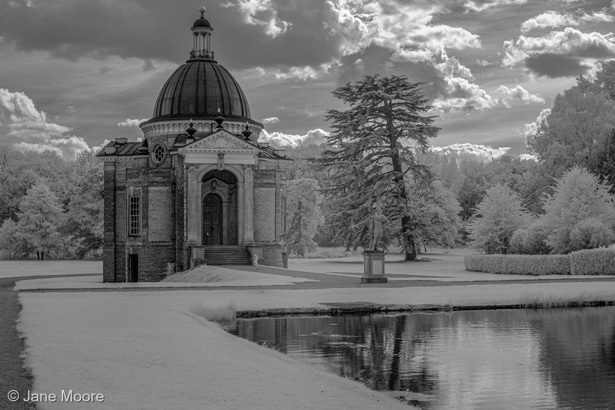 Wrest Park, Archer Pavilion by Jane Moore