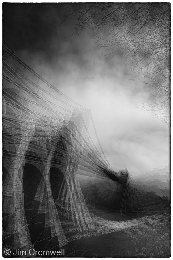 Menai Suspension by Jim Cromwell