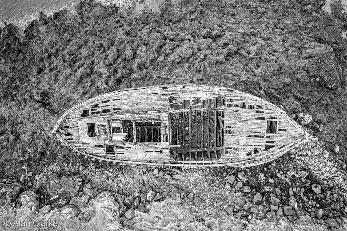 Abandoned, Mull by Alan Clarke