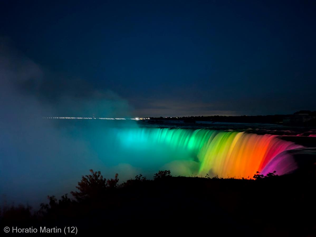 Niagara Falls at night by Horatio Martin (12)