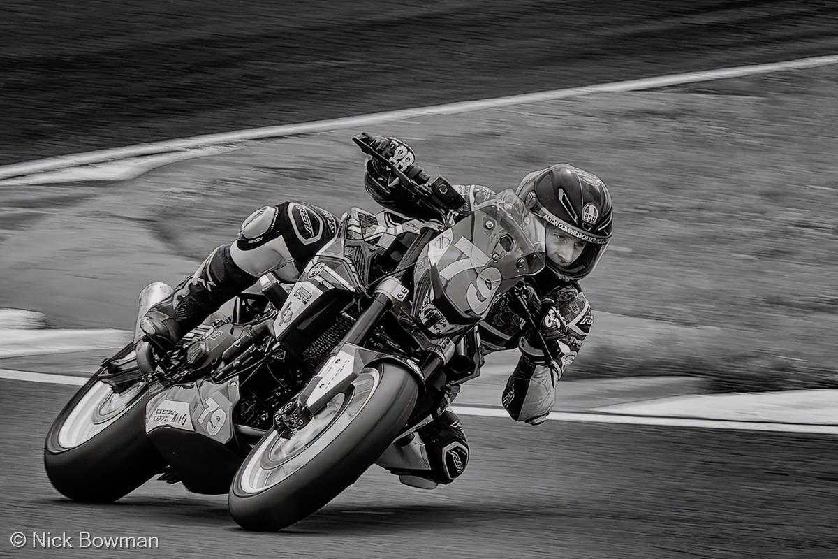 Text Book Cornering Manoeuvre by Nick Bowman