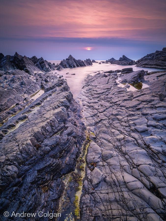 Hartland Quay by Andrew Colgan