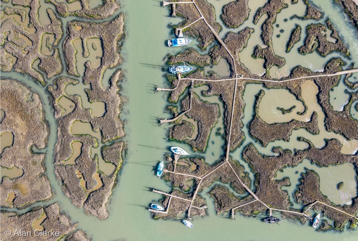 Saltmarsh Moorings, Tollesbury by Alan Clarke