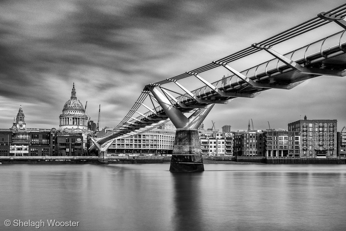 Millennium Bridge, London by Shelagh Wooster
