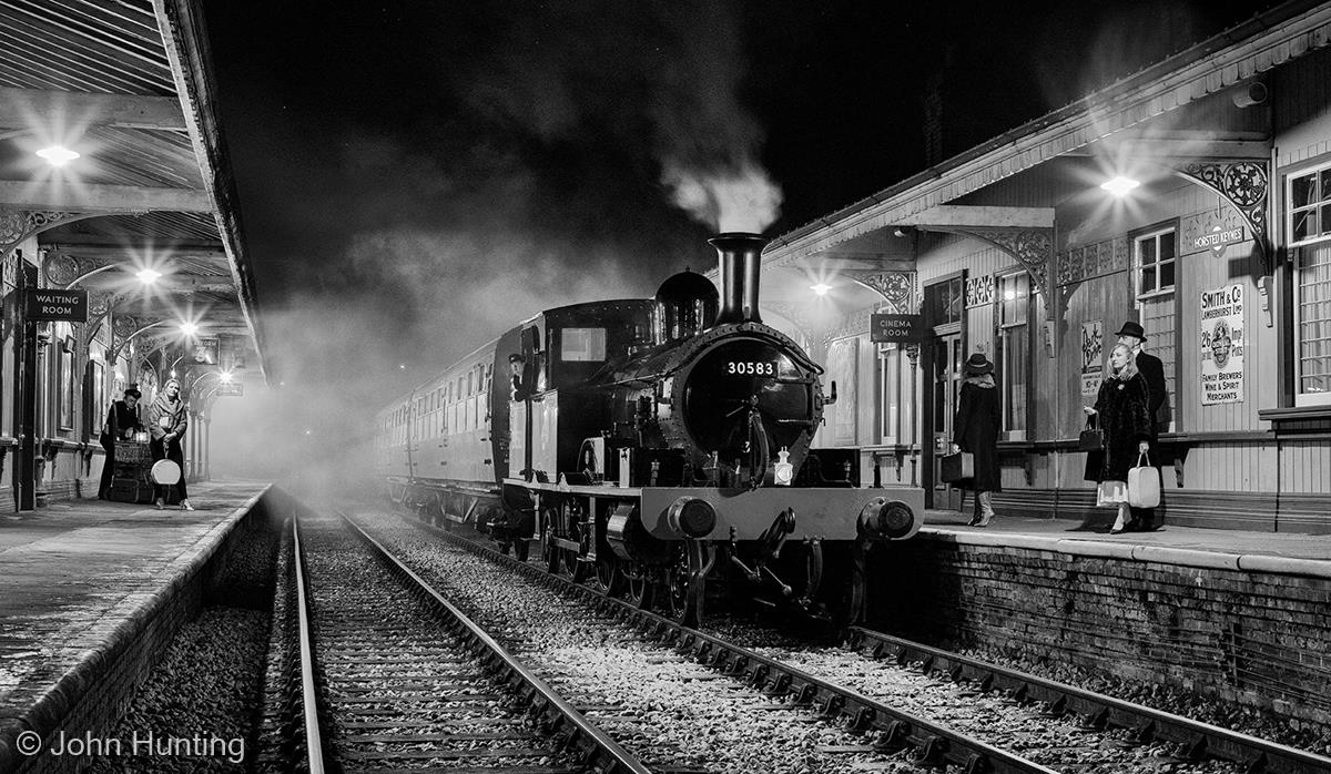 The Train Now Arriving by John Hunting