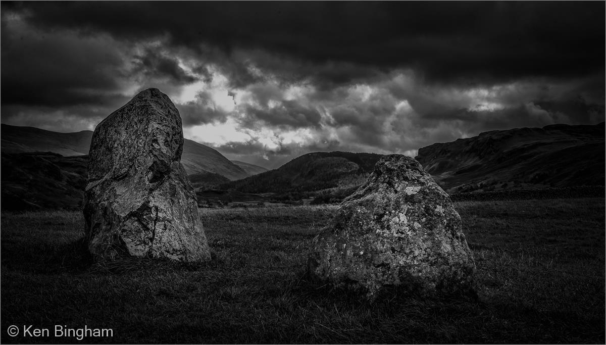 Stones on Castlerigg by Ken Bingham