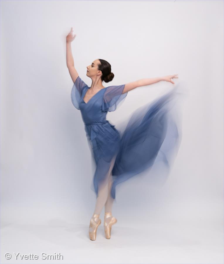 Erica in Blue by Yvette Smith