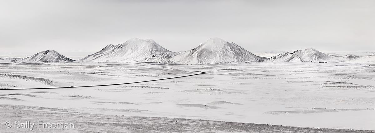 Road to Möðrudalur Iceland by Sally Freeman