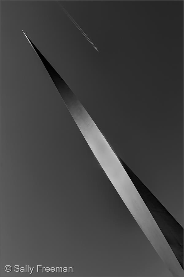 Above the O2 Arena by Sally Freeman