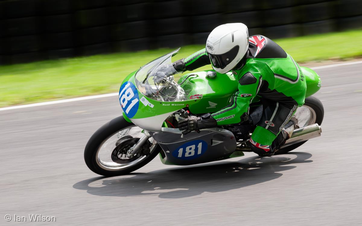 Neil Watson Riding 181 by Ian Wilson