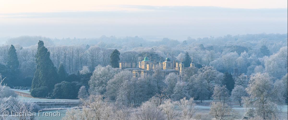 Frosty Morning, Audley End House and Gardens by Lachlan French