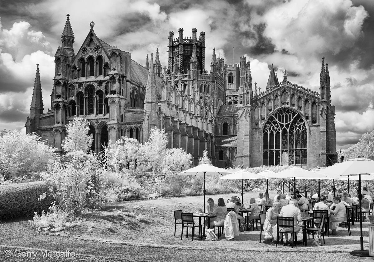 Lunch at the Cathedral by Gerry Metcalfe